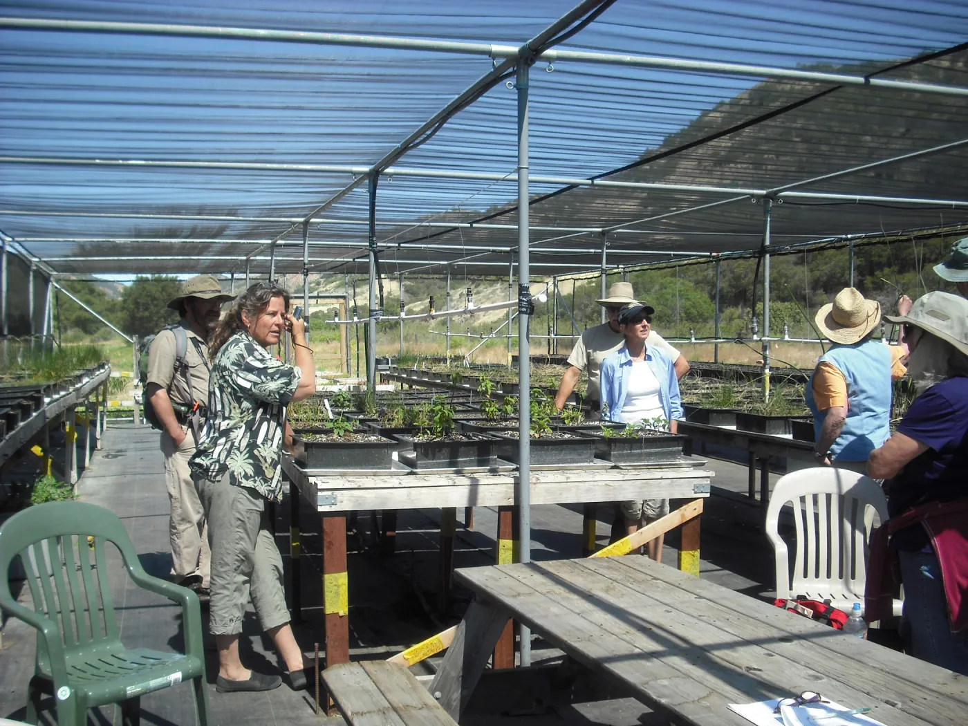 Growing Solutions Nursery, SBBG Field Trip to Santa Cruz Island, 2011
