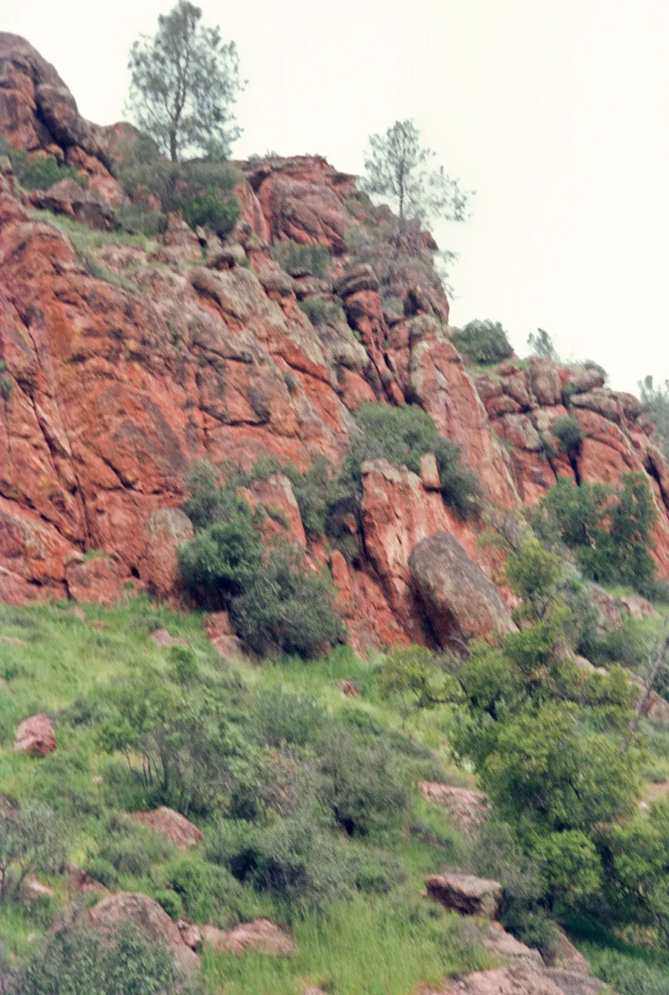 Pinnacles National Monument, red rock formation