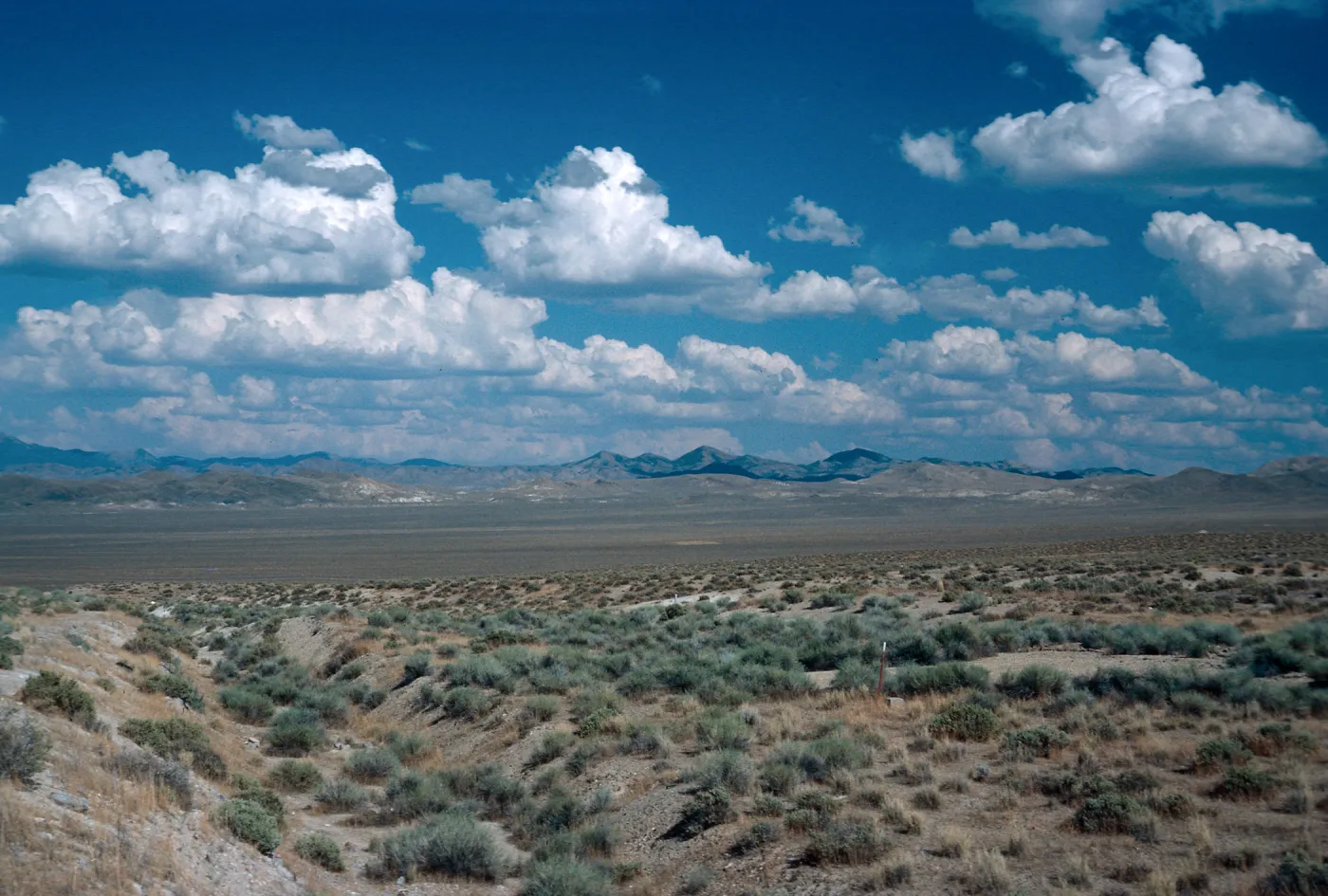 looking East across Stingaree Valley, East of Fallon, Nevada
