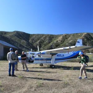 Santa Cruz Island field trip, 2009