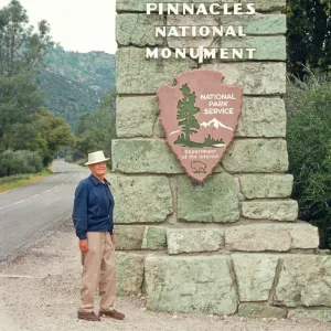 Elton Edge, Pinnacles National Monument entrance