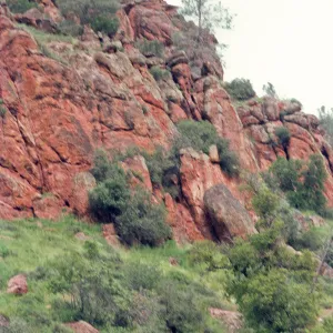 Pinnacles National Monument, red rock formation