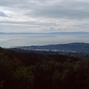 Santa Cruz Island from Tunnel Trail