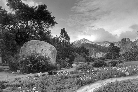 Blaksley Boulder from the Ground