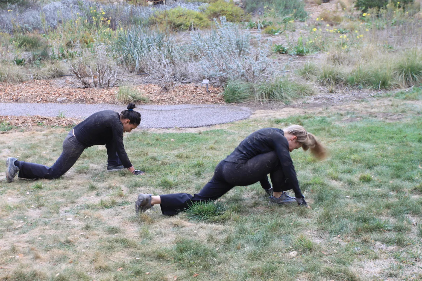 Art from the Ashes Dancers with Herb Parker's Haven Laborinth