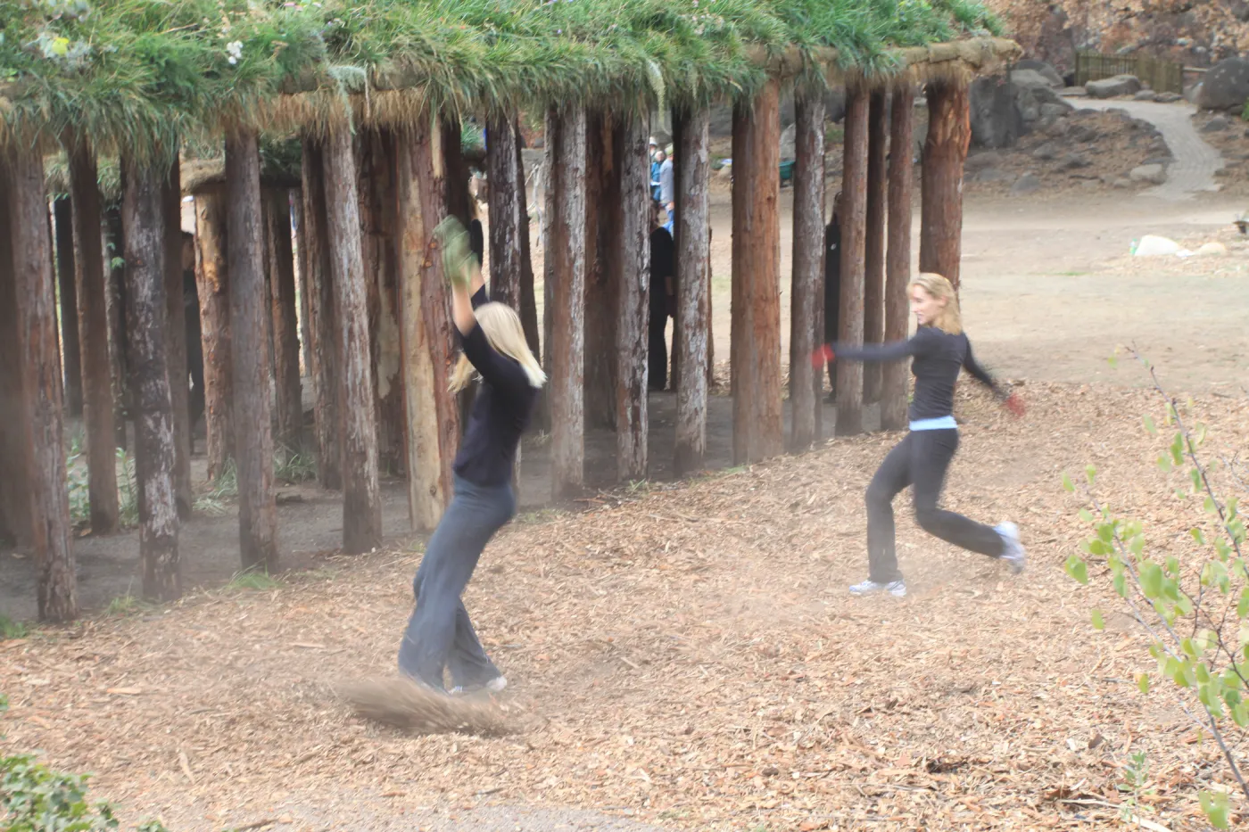 Art from the Ashes Dancers with Herb Parker's Haven Laborinth