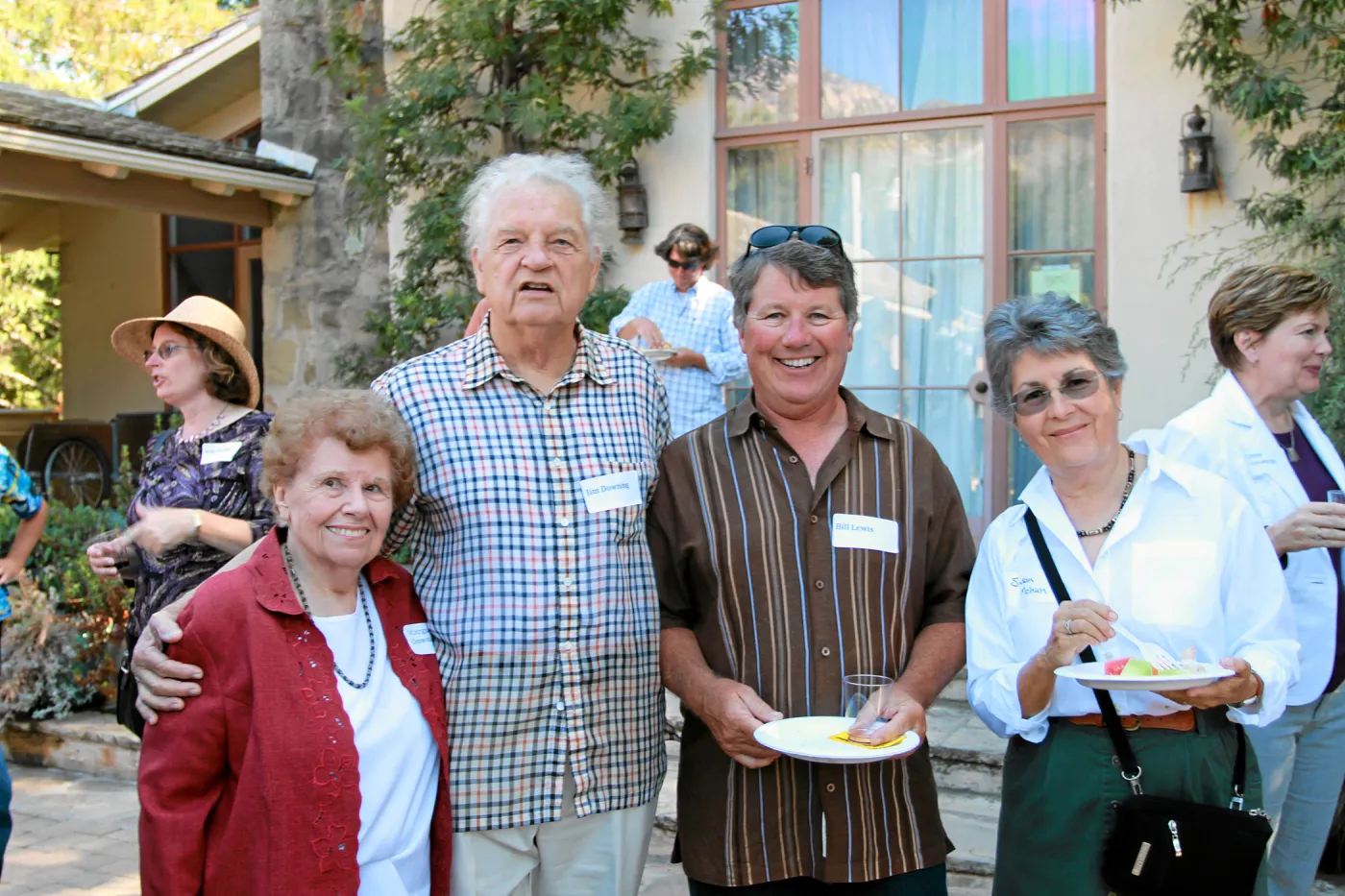 Party celebrating Bob Haller's 80th year