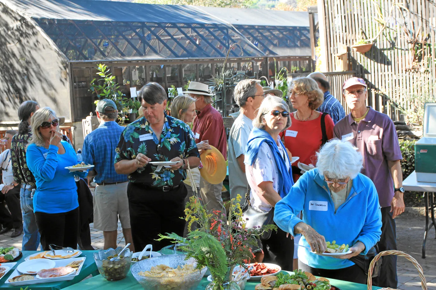 Party celebrating Bob Haller's 80th year