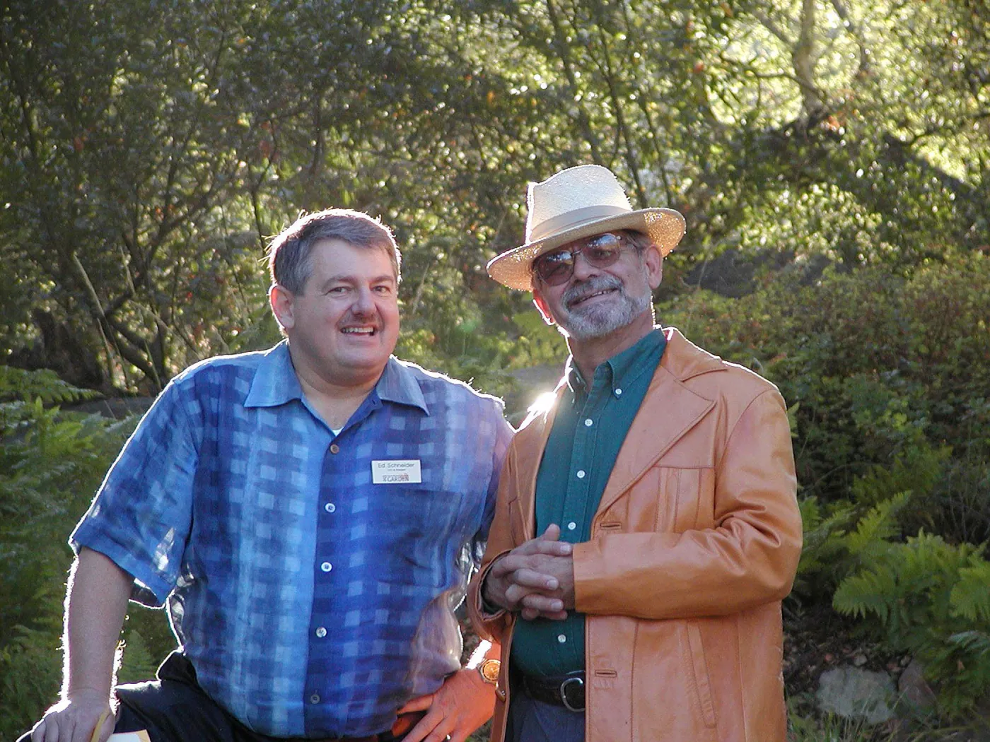 Ed Schneider and Dieter Wilken