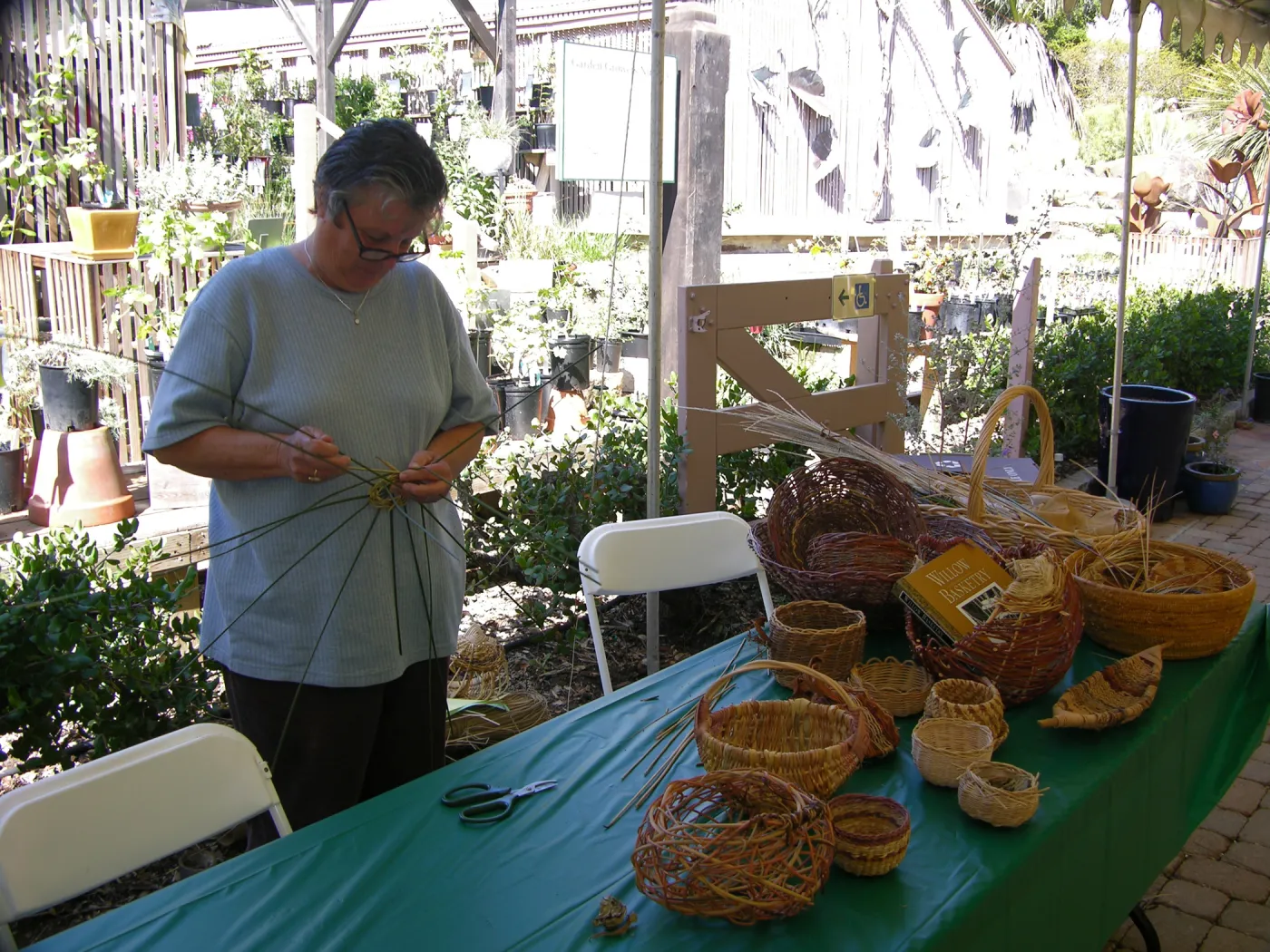Patrick Dougherty Toad Hall Grand Opening Crafts