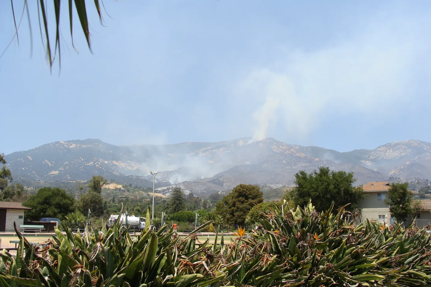 Jesusita Fire from San Roque neighborhood, Day 3