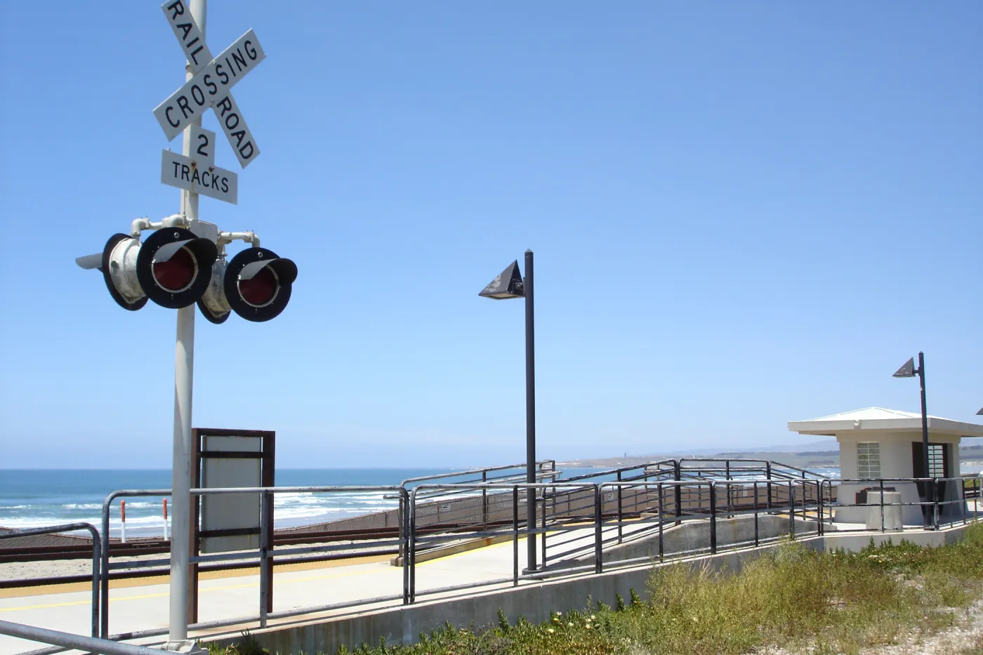 Amtrack station, Surf beach at Vandenberg, SBBG Research 2005