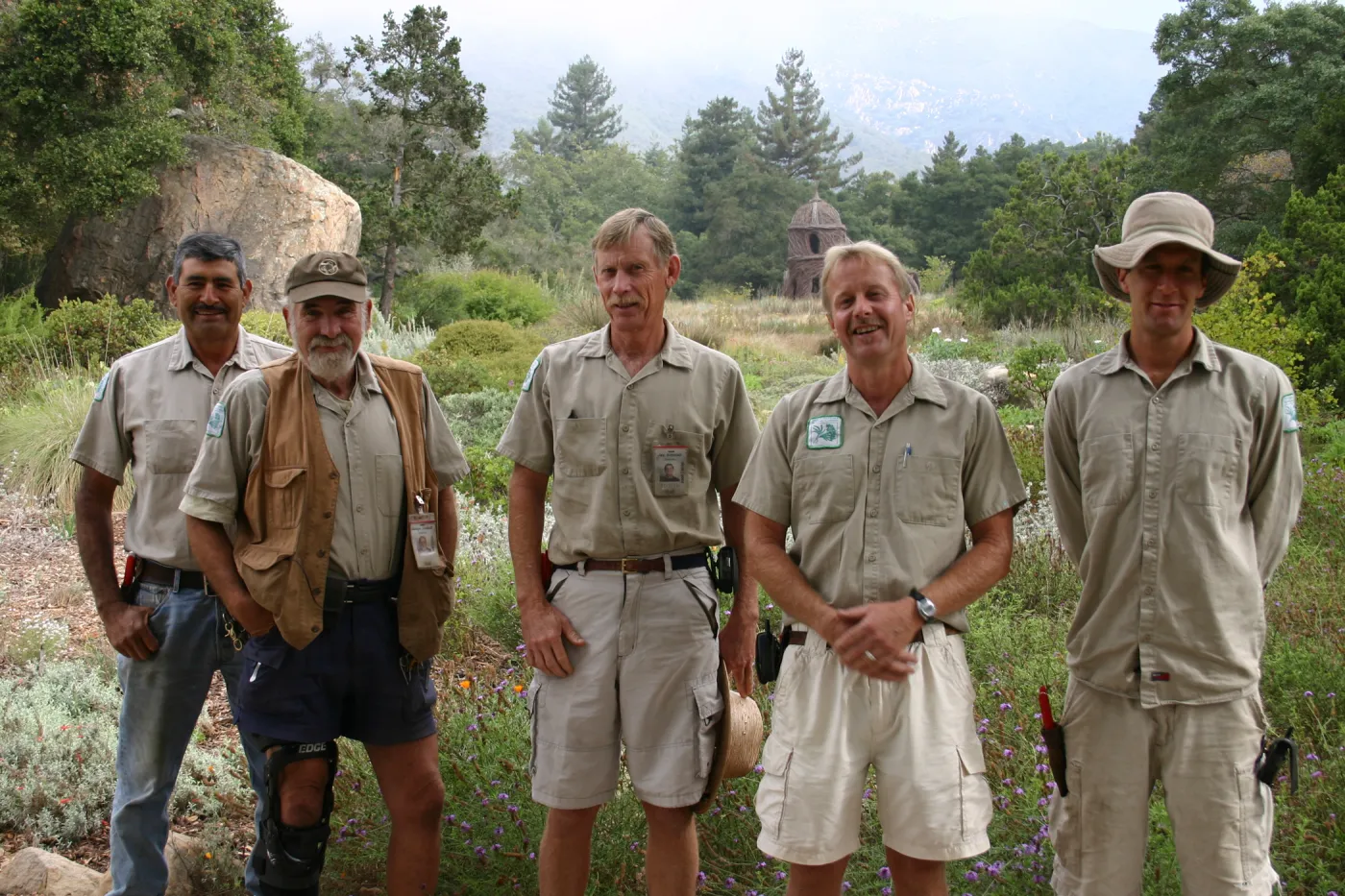 SBBG grounds crew 2005
