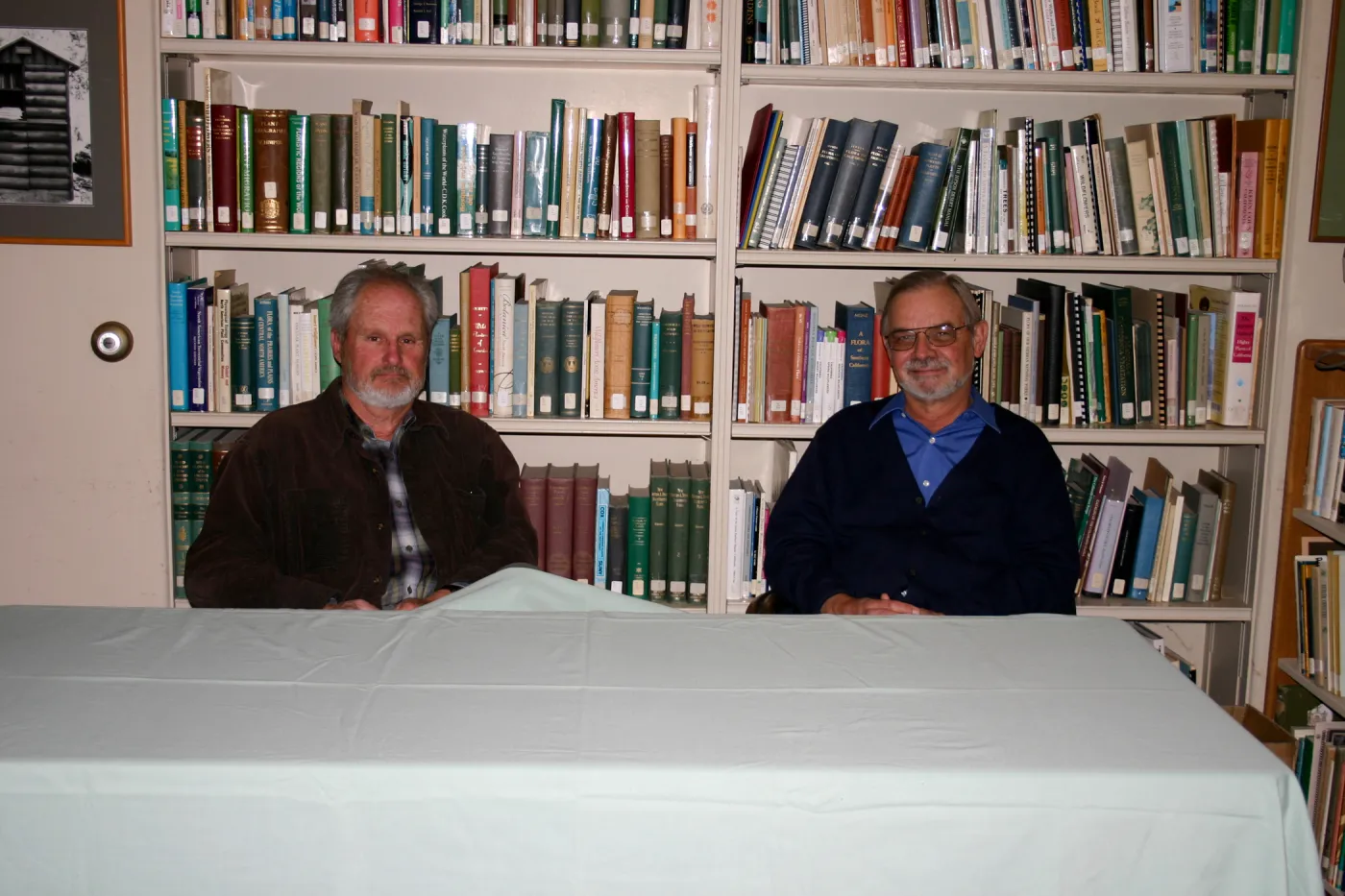 Ceanothus, book signing 2006, authors (David Fross and Dieter Wilken)