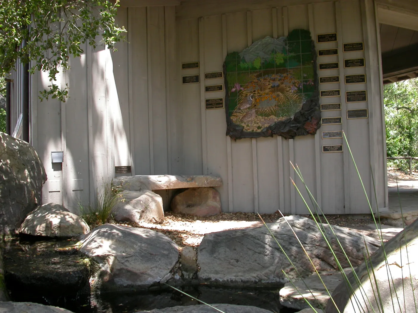 Gion Bench at Information Kiosk (Bench #5)