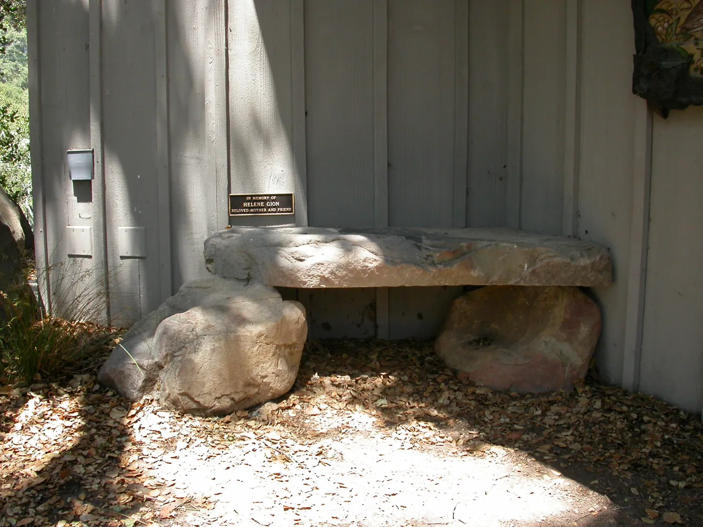 Gion Bench at Information Kiosk (Bench #5)