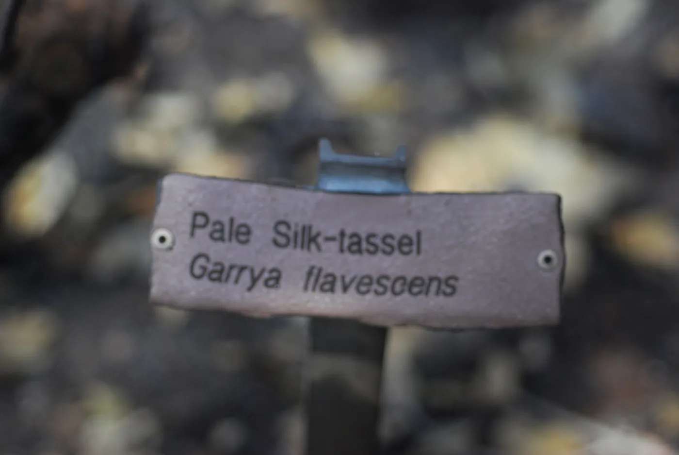 1x5 public information label, damaged signs and labels after the Jesusita Fire