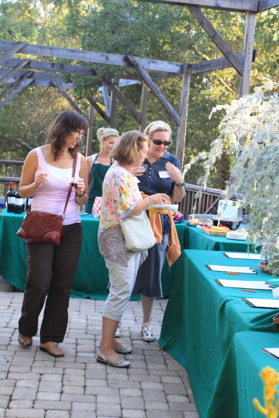 2009 Fall Plant Sale Preview event, silent auction