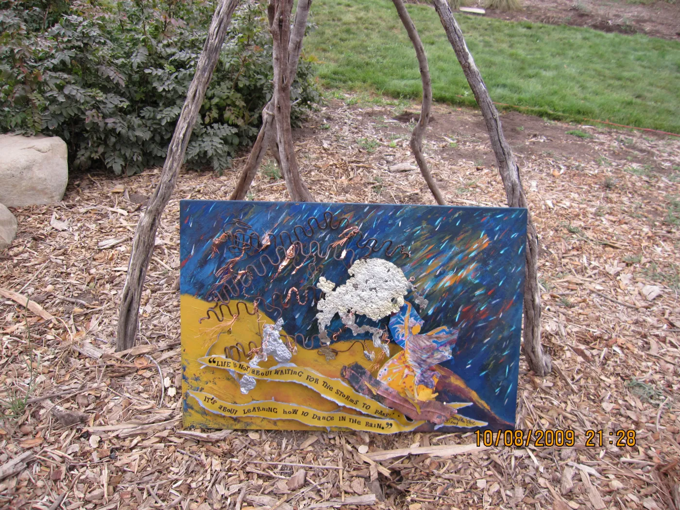 Art From Ashes art exhibit, after the Jesusita Fire