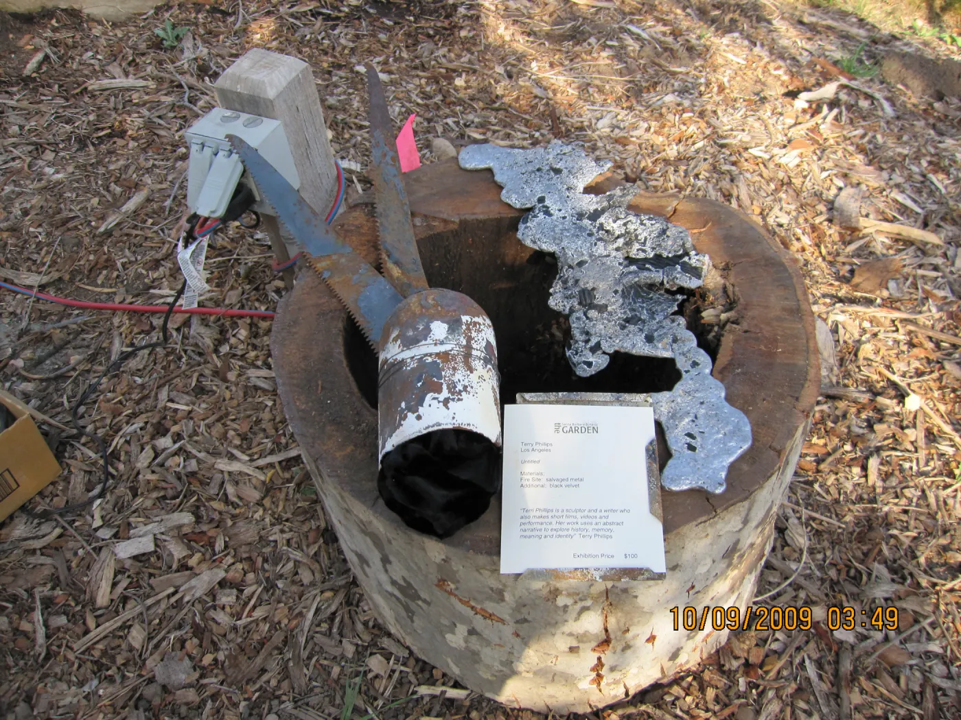 Art From Ashes art exhibit, after the Jesusita Fire
