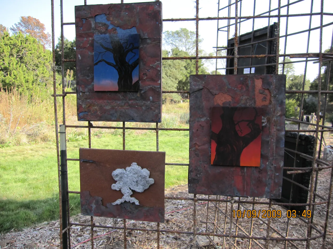Art From Ashes art exhibit, after the Jesusita Fire