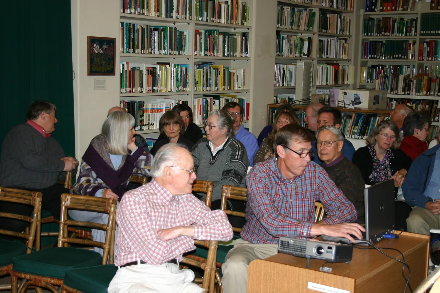 Yale professor F. Herbert Bormann, lecture at SBBG