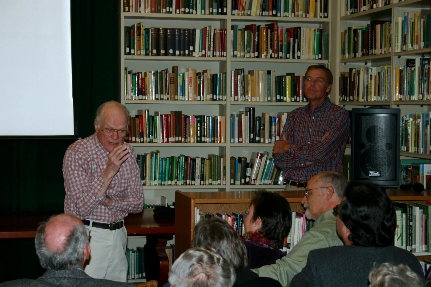 Yale professor F. Herbert Bormann, lecture at SBBG