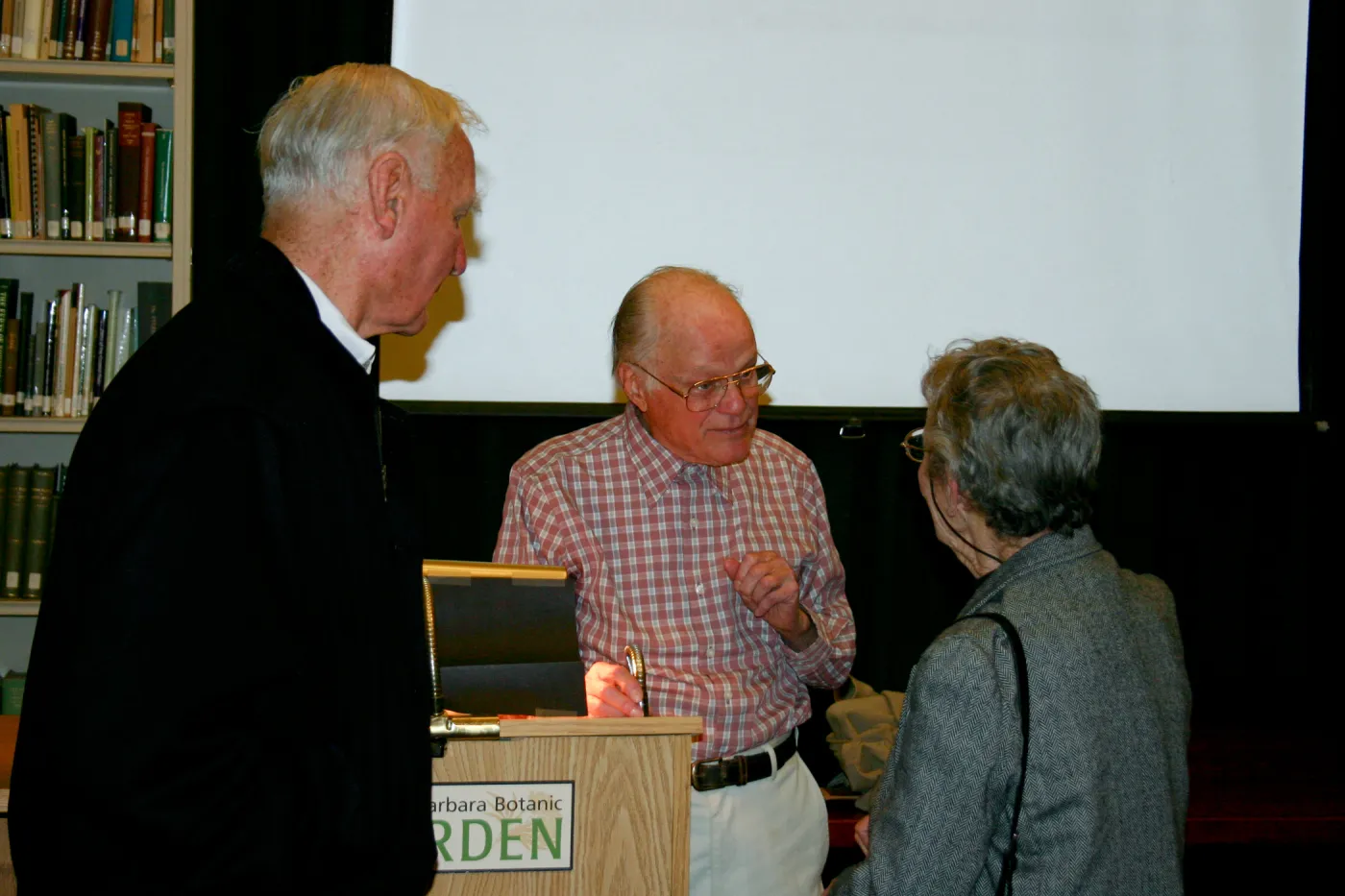 Yale professor F. Herbert Bormann, lecture at SBBG