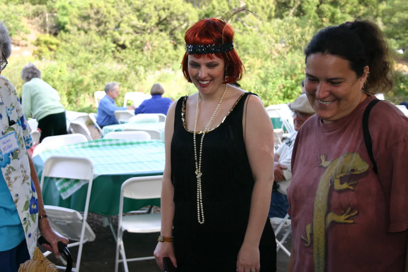 SBBG 80th Birthday Celebration, Shakira Miracle (1920's costume)