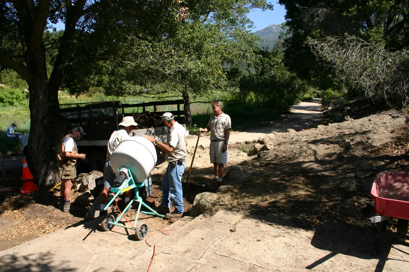 construction of new Conservation Display