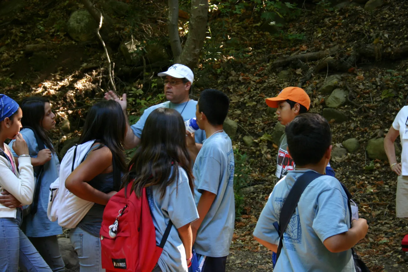 YEA group at SBBG, Barry Tanowitz