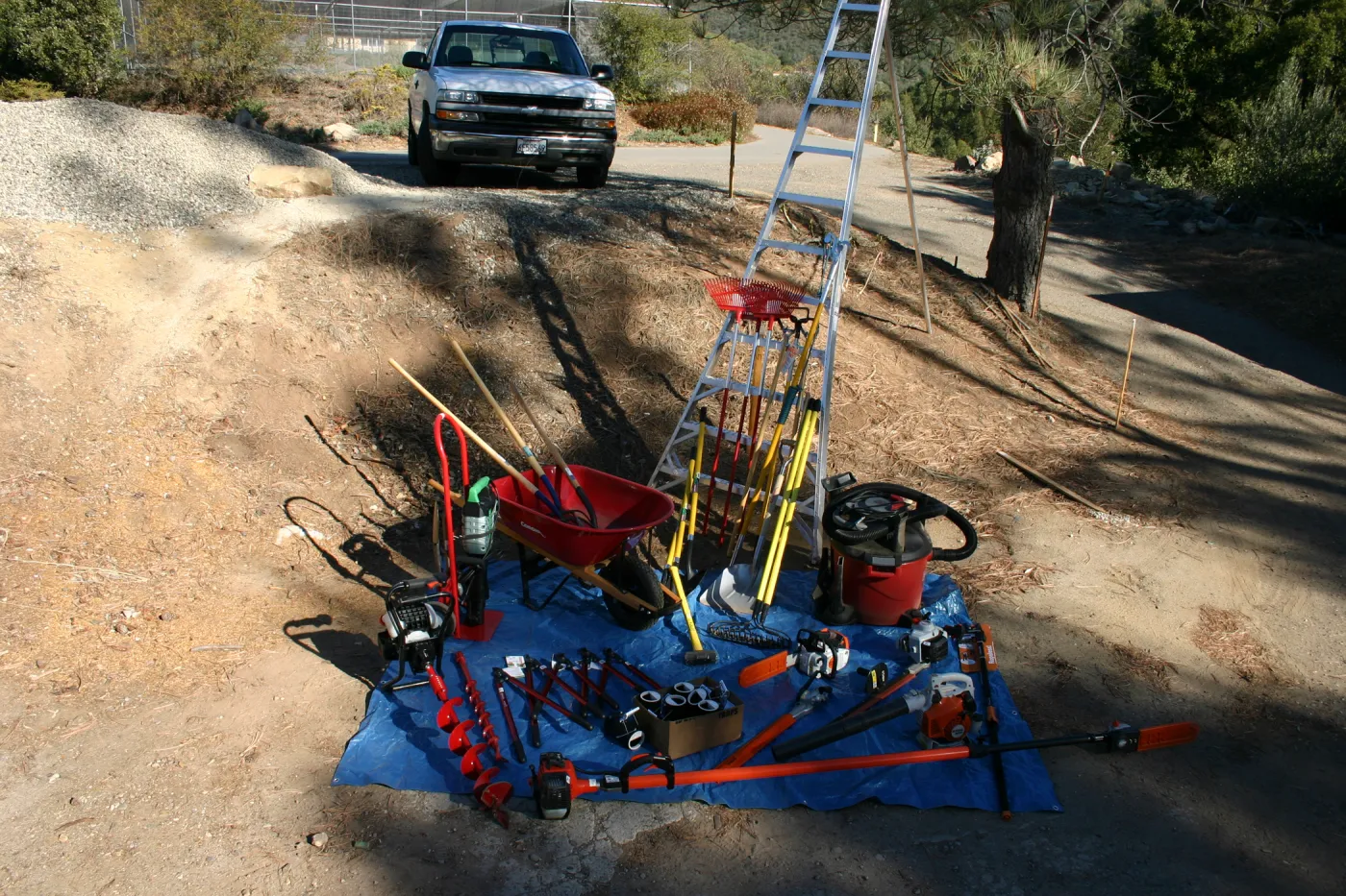 new tools for the grounds staff