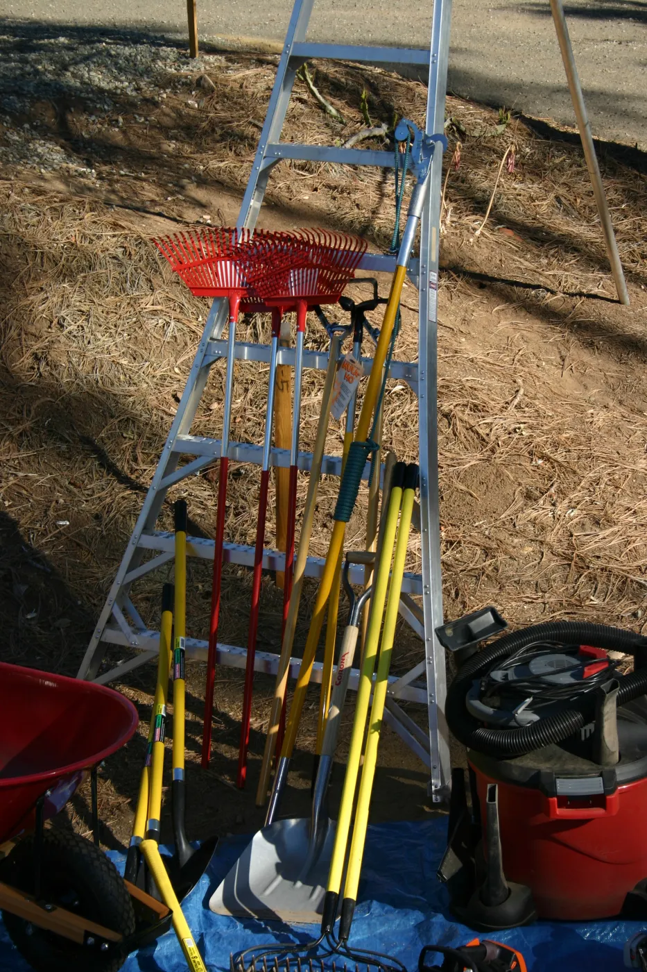new tools for the grounds staff