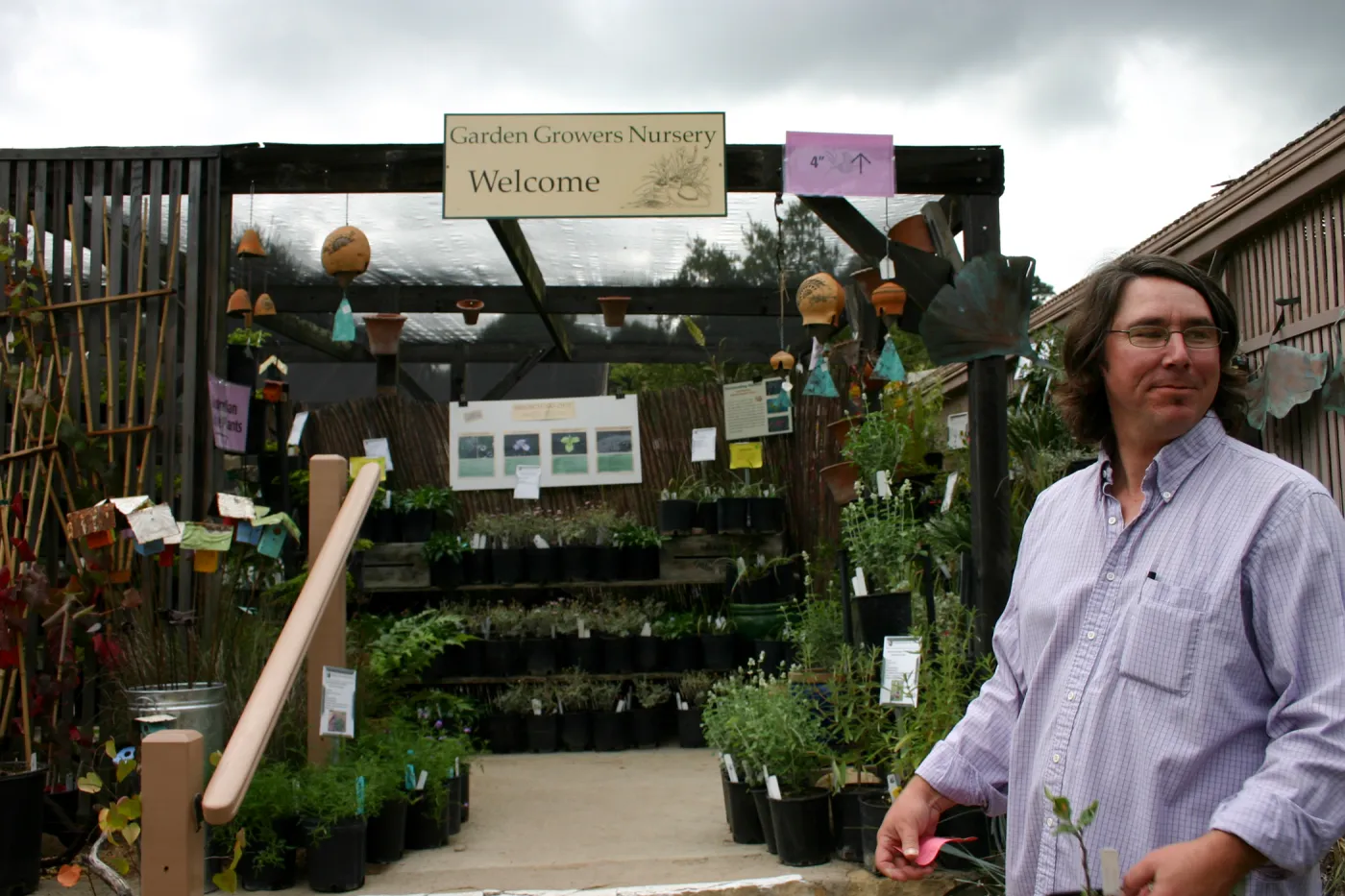 Bruce Reed, Garden Growers Nursery, Fall Plant Sale Pre-Sale event, 2006