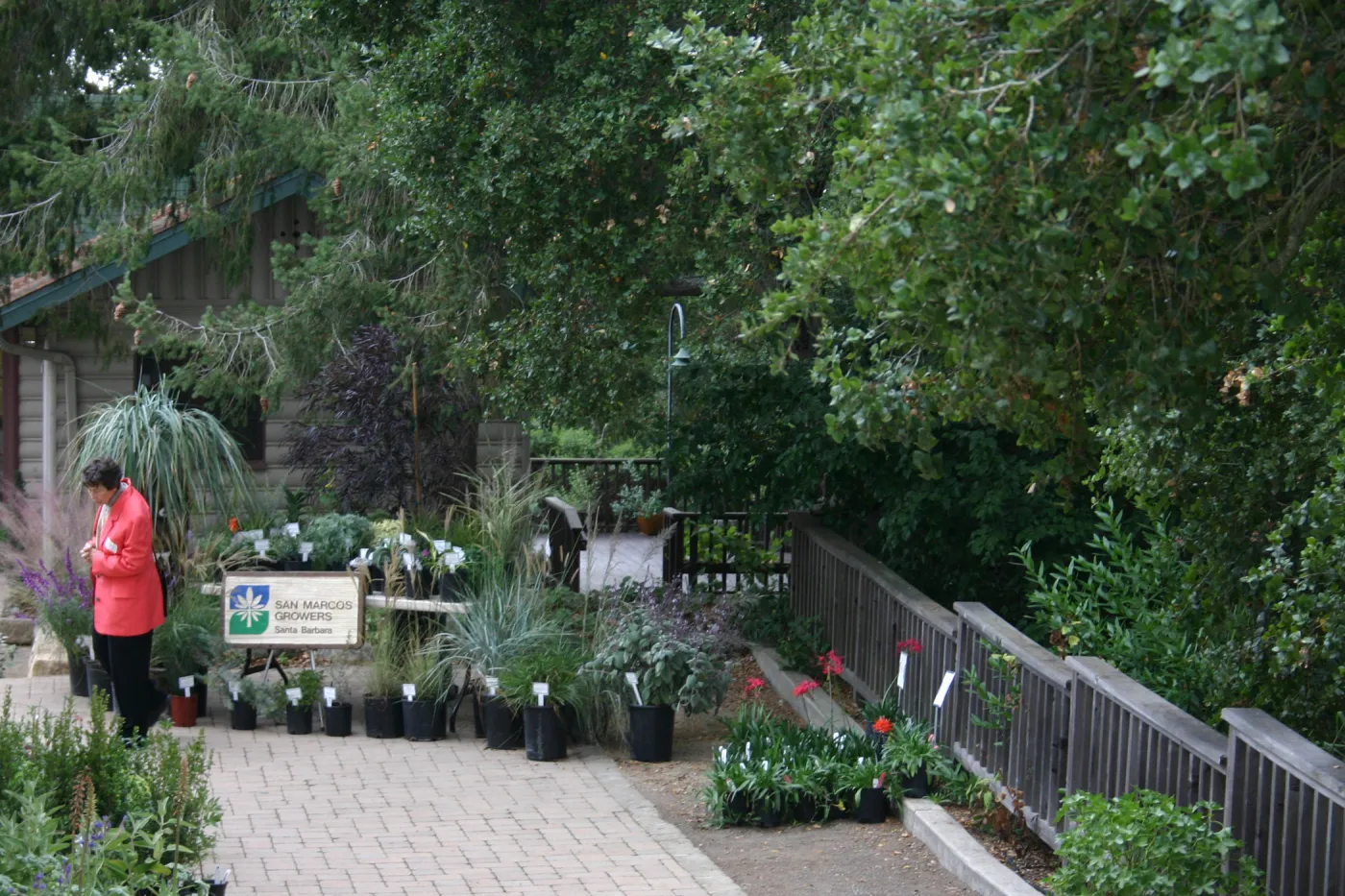 San Marcos Growers display, Fall Plant Sale Pre-Sale event, 2006