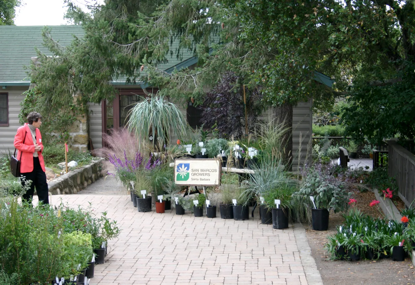 San Marcos Growers display, Fall Plant Sale Pre-Sale event, 2006