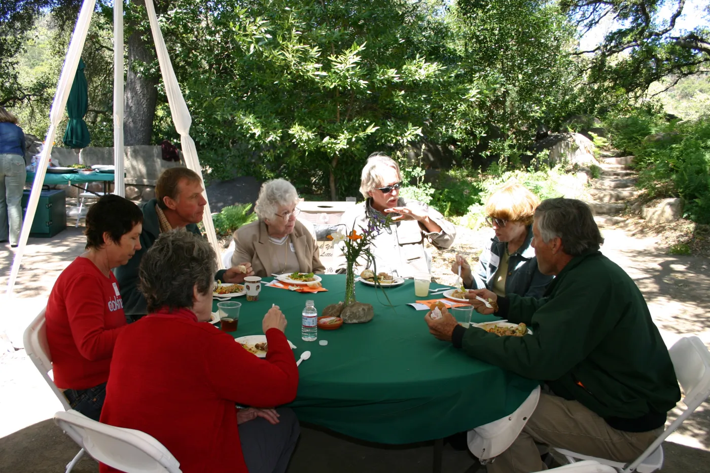 Bob Muller, Jean Hobson, Steve Junak, Volunteer Luncheon, 2007