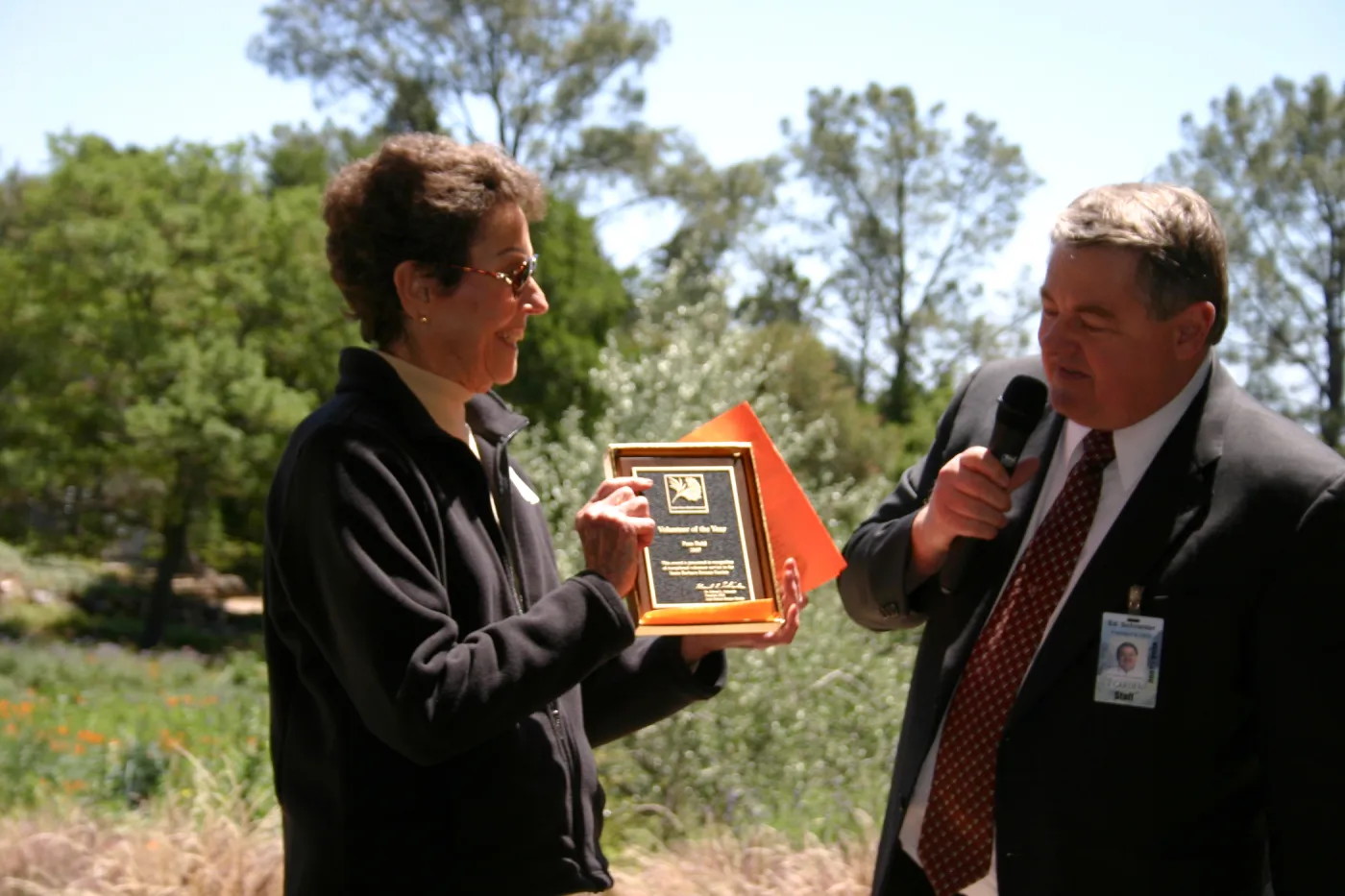 Pam Dahl, Volunteer of the Year, 2007