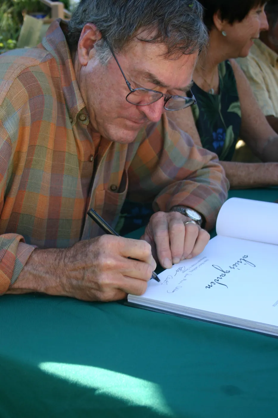 Alice's Garden, book signing event at SBBG