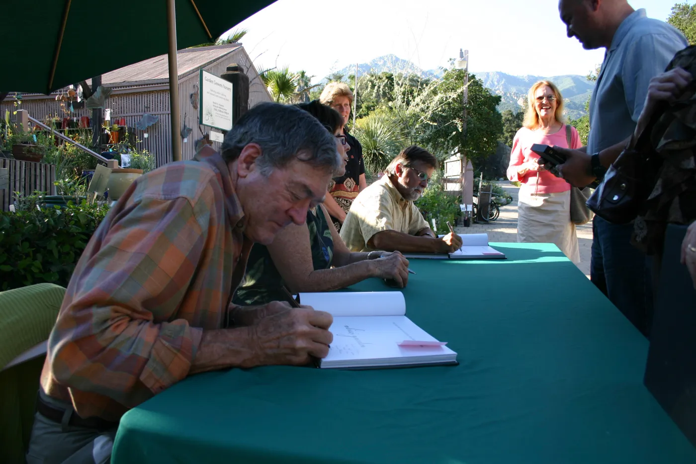 Alice's Garden, book signing event at SBBG
