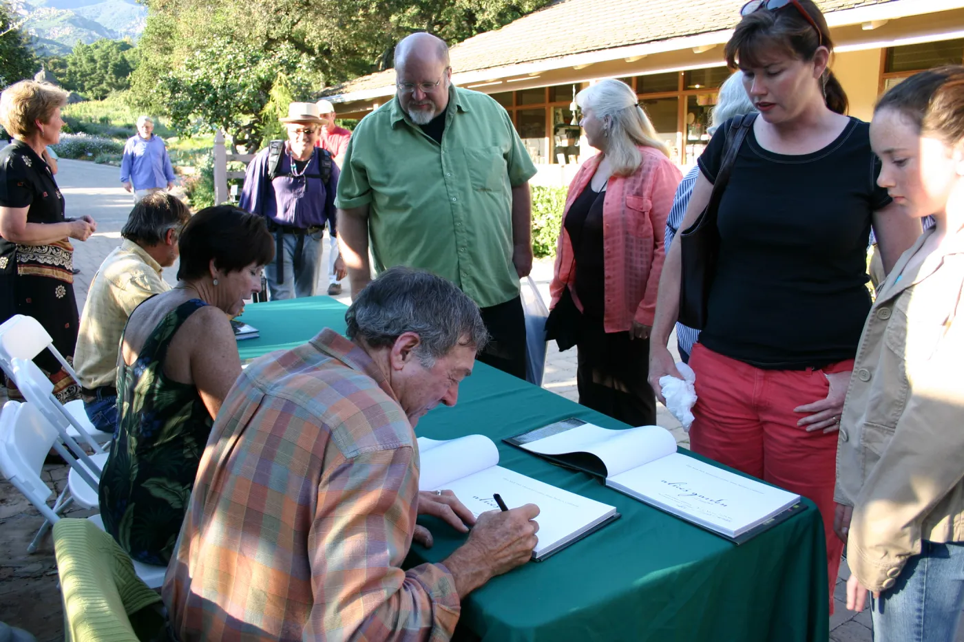 Alice's Garden, book signing event at SBBG