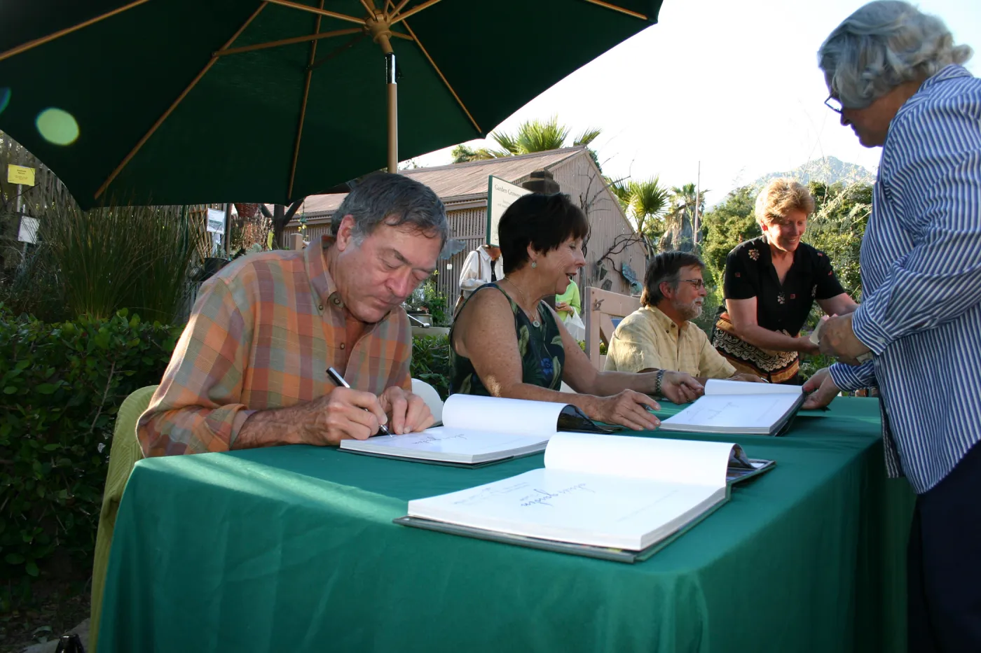 Alice's Garden, book signing event at SBBG