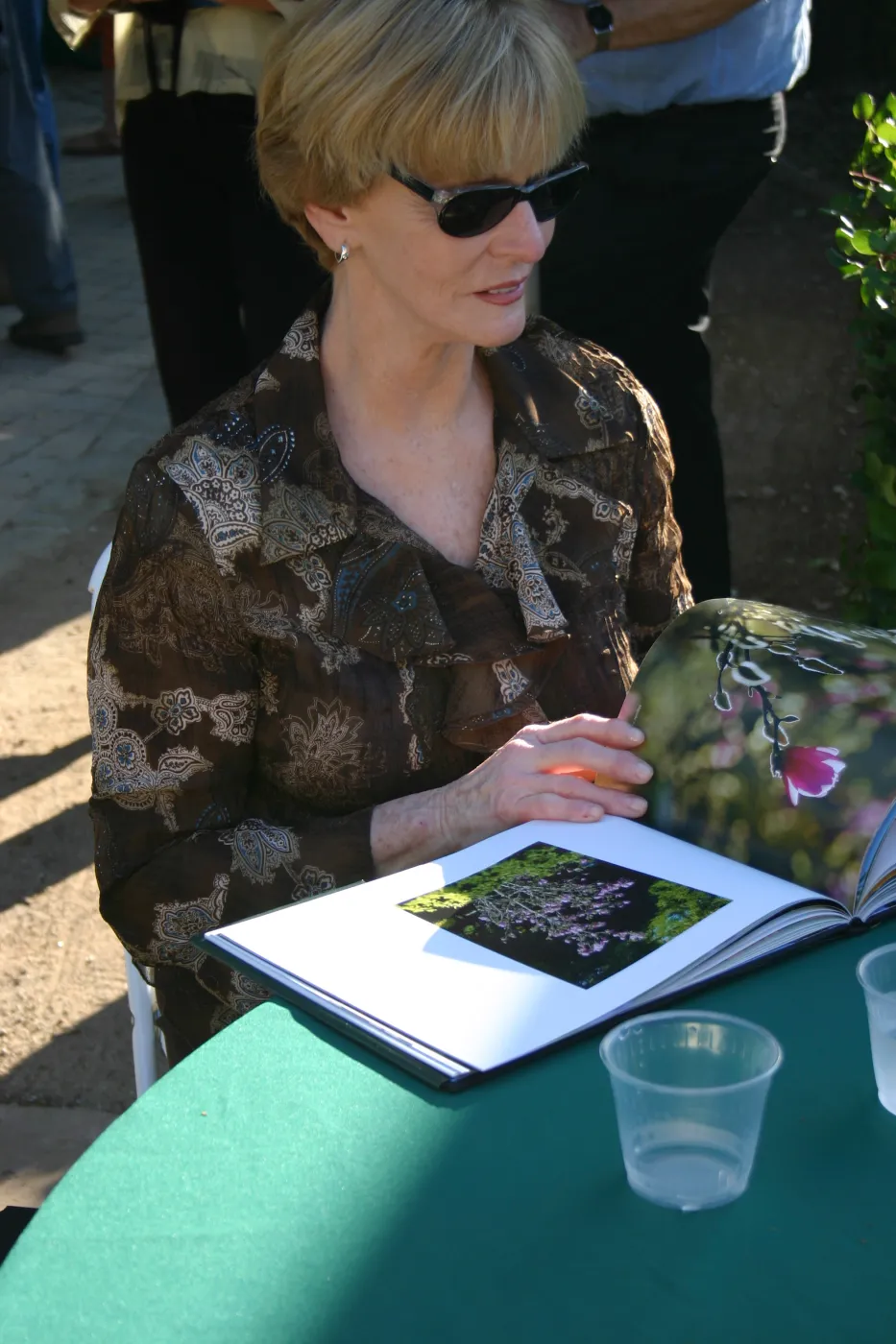 Alice's Garden, book signing event at SBBG