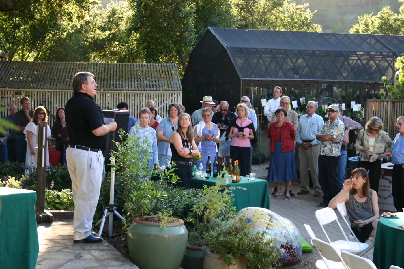 Alice's Garden, book signing event at SBBG