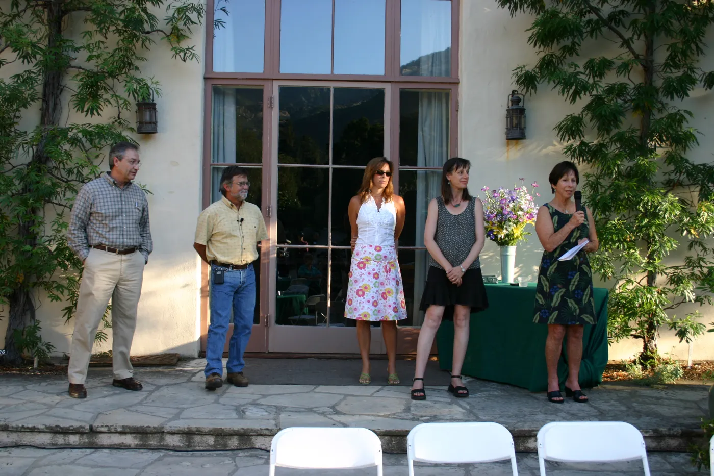 Anne-Marie Castleberg and Ralph Clevenger, Alice's Garden, book signing event at SBBG