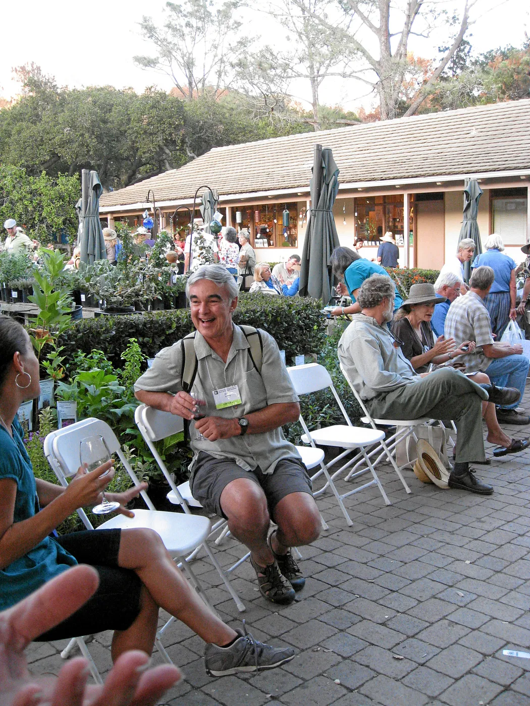 Mediterranean Skys Symposium Garden tour.