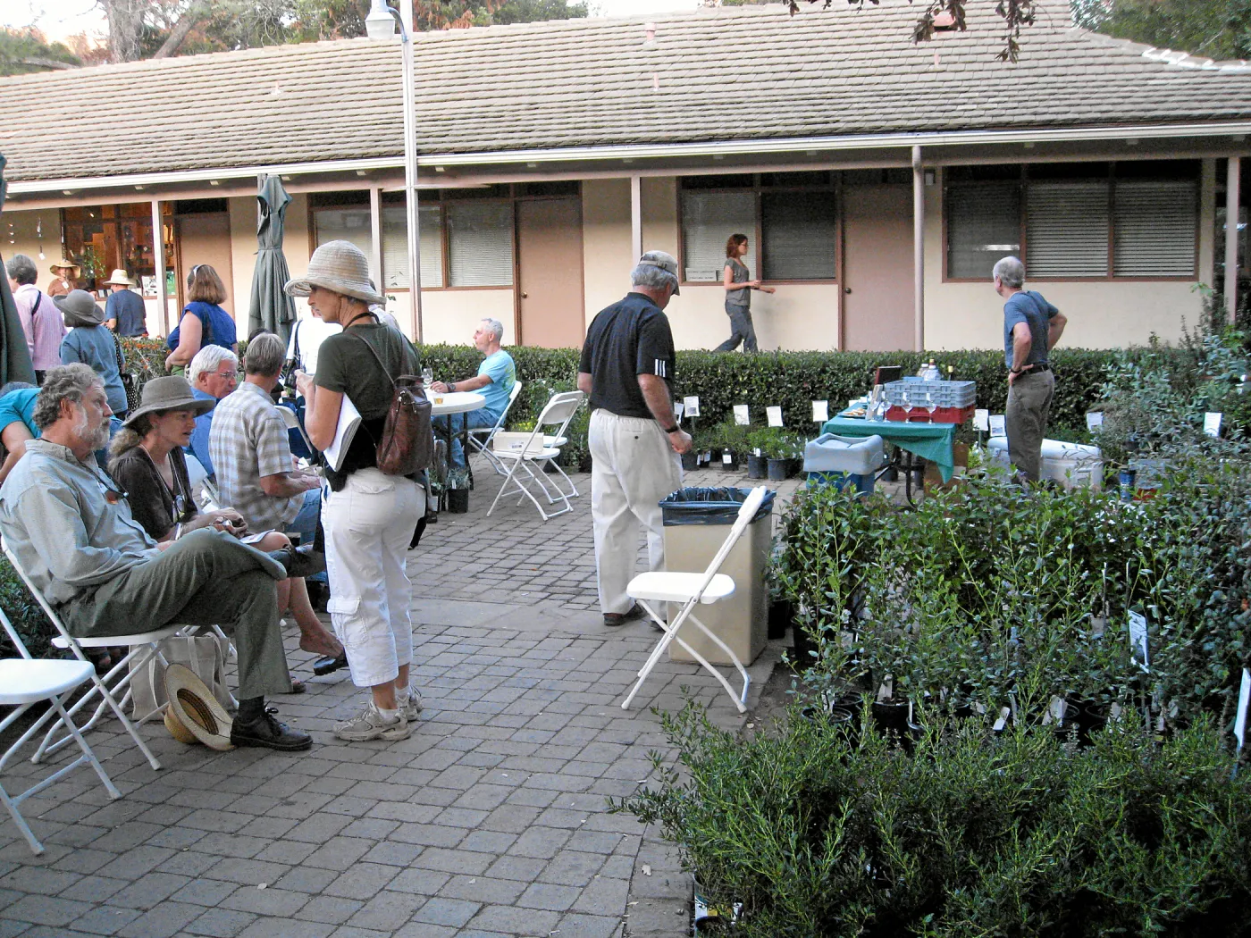 Mediterranean Skys Symposium Garden tour.