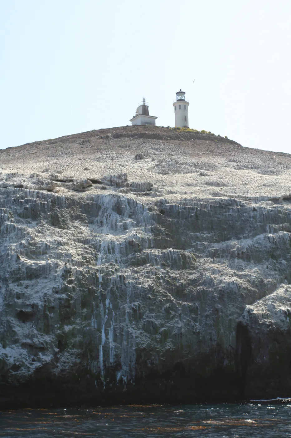 lighthouse, Anacapa Island, SBBG field trip, 2008