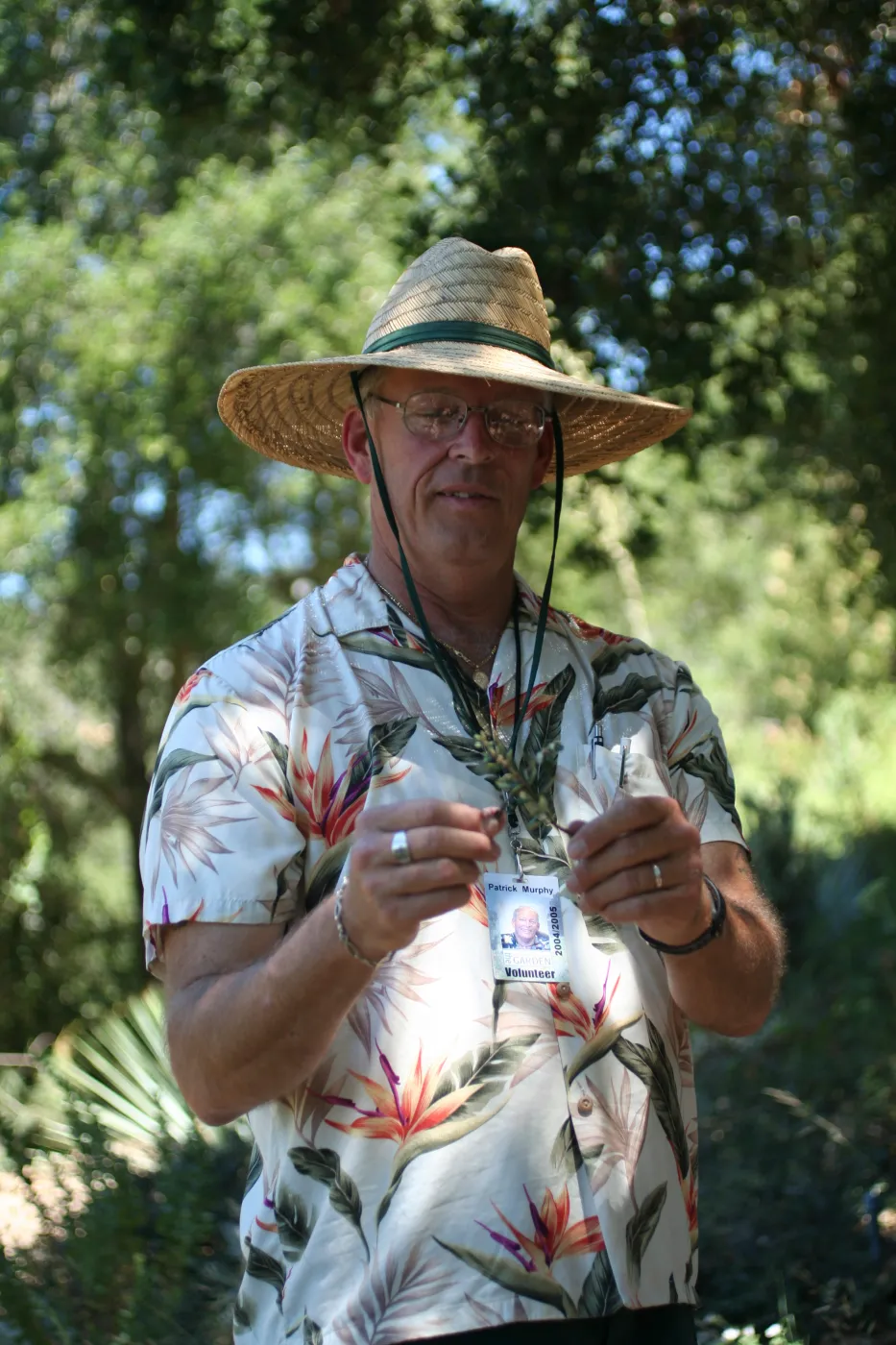 Patrick Murphy, SBBG Summer Nature Camp, 2006