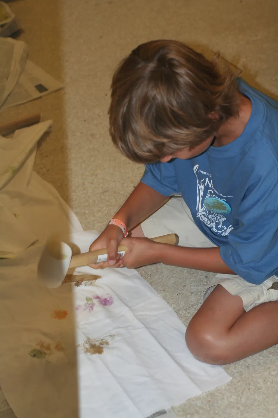 nature crafts, SBBG Summer Nature Camp, 2007